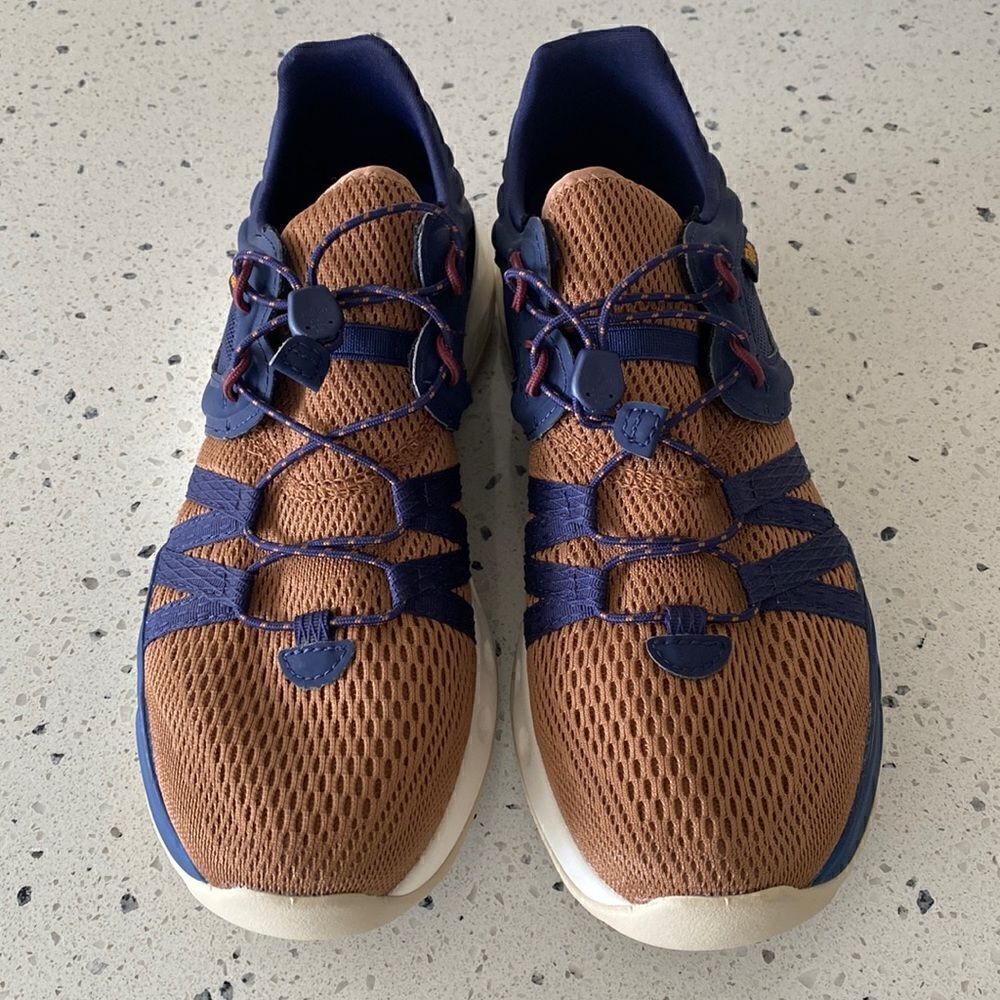 TEVA Pecan Terra-Float Churn Tan/Blue Performance Water Shoes Men’s Size 8 New